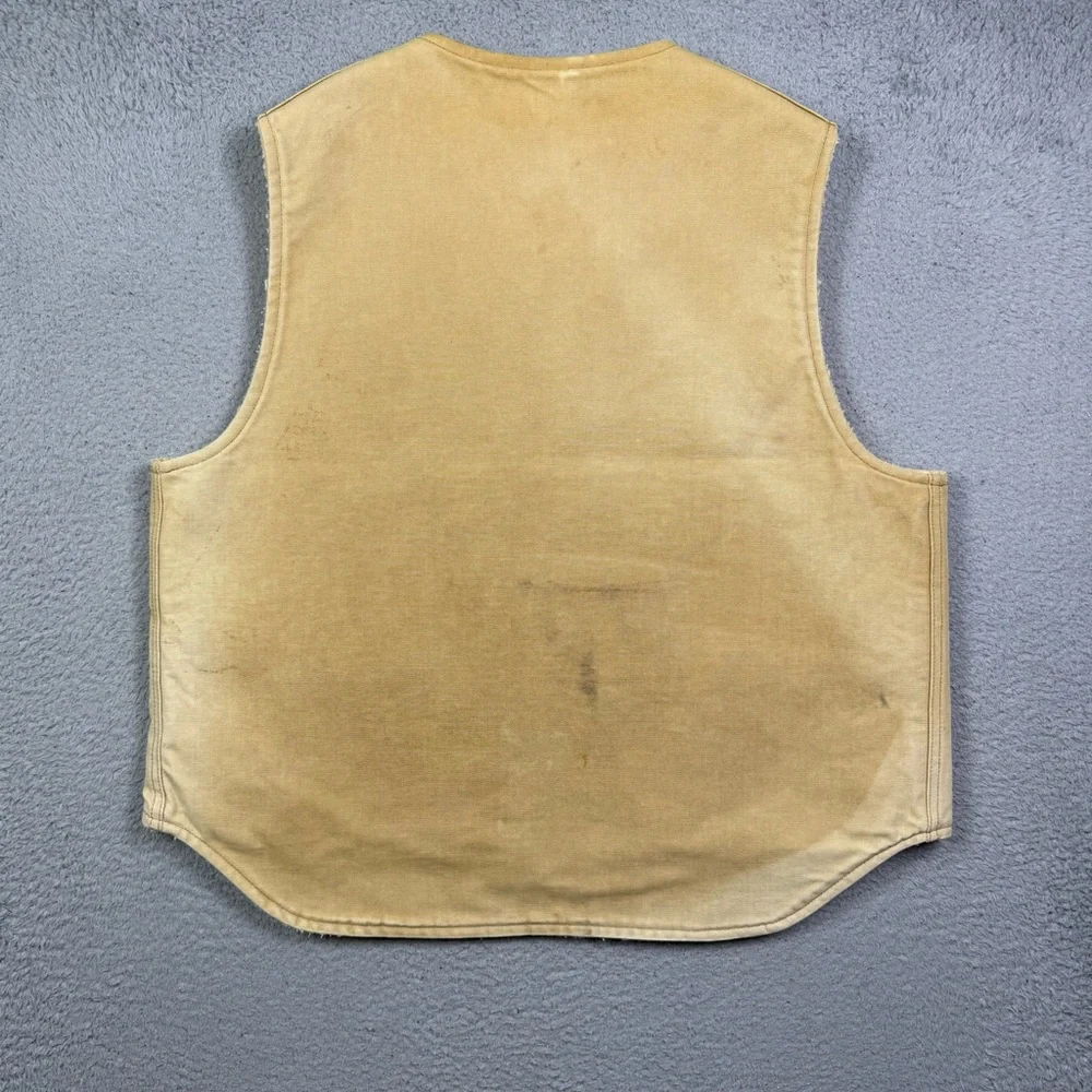 Vintage 90s carhartt Sherpa‎ lined vest